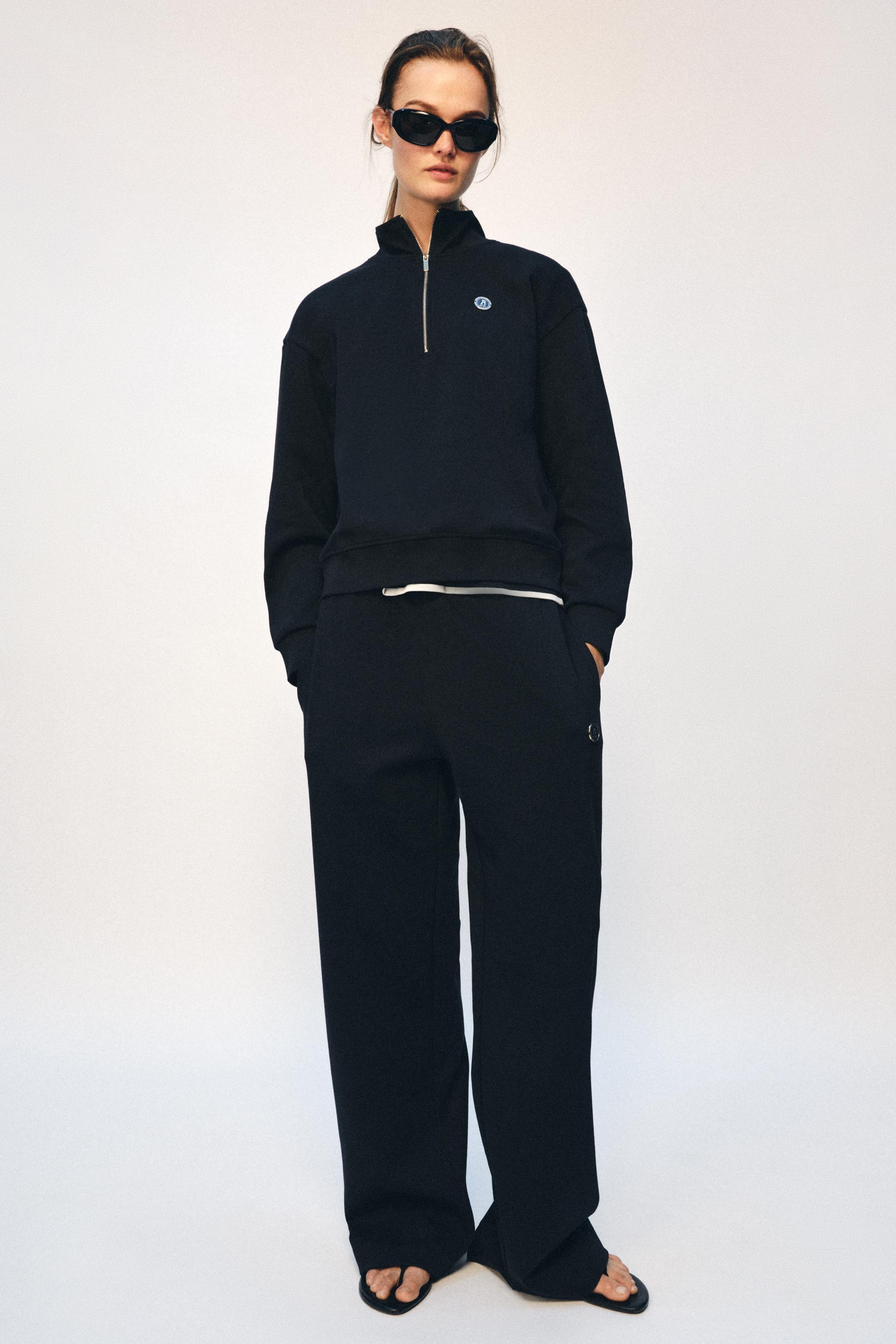 ZA ZIP-UP SWEATSHIRT